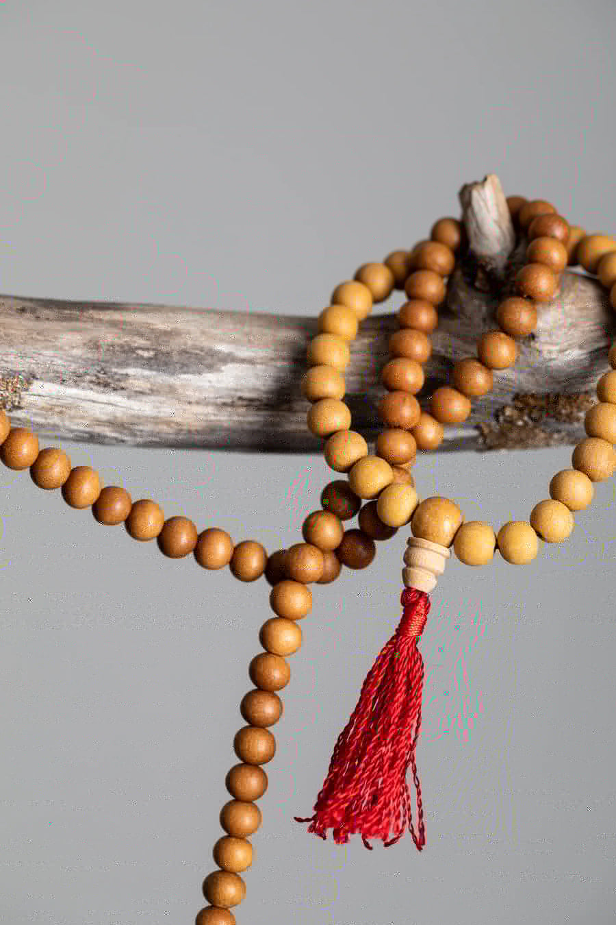 Mala Bead Necklace and Bracelet Set